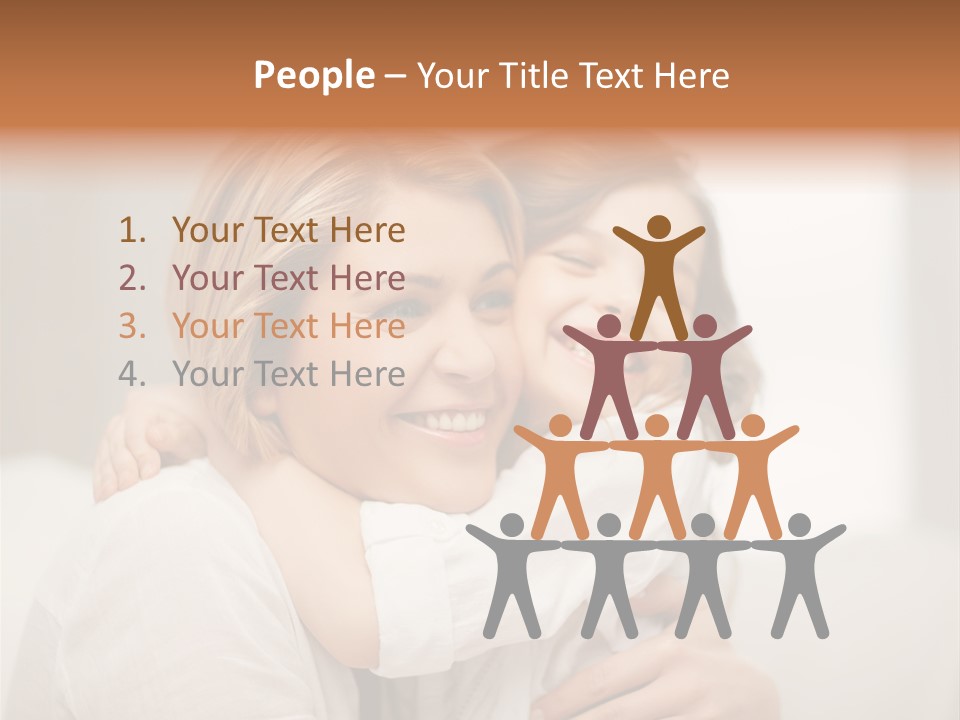 Adorable Mature Home PowerPoint Template