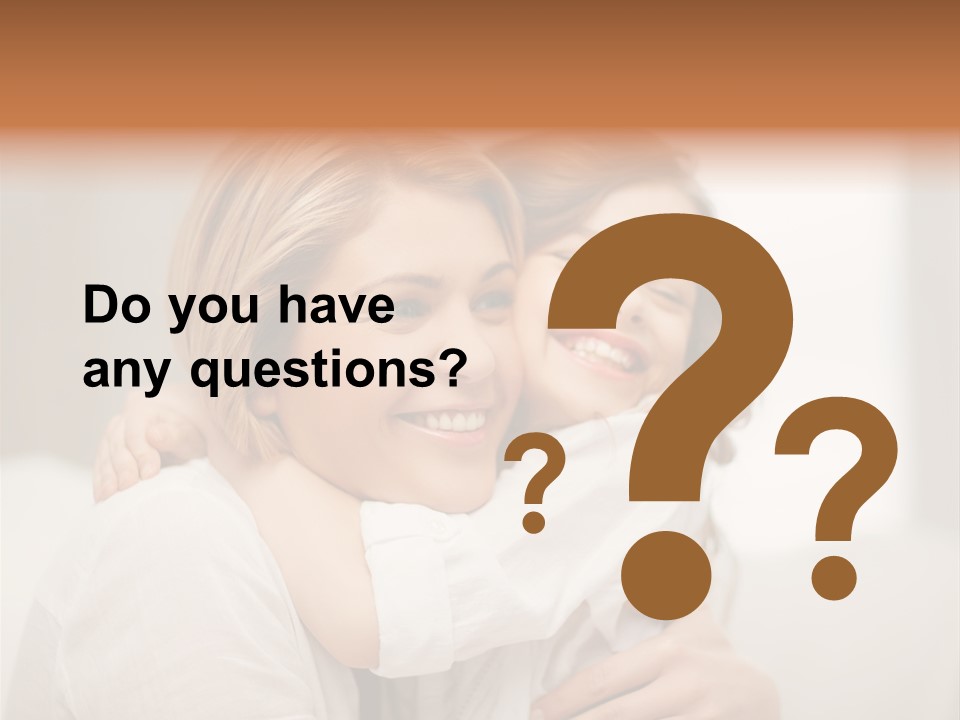 Adorable Mature Home PowerPoint Template