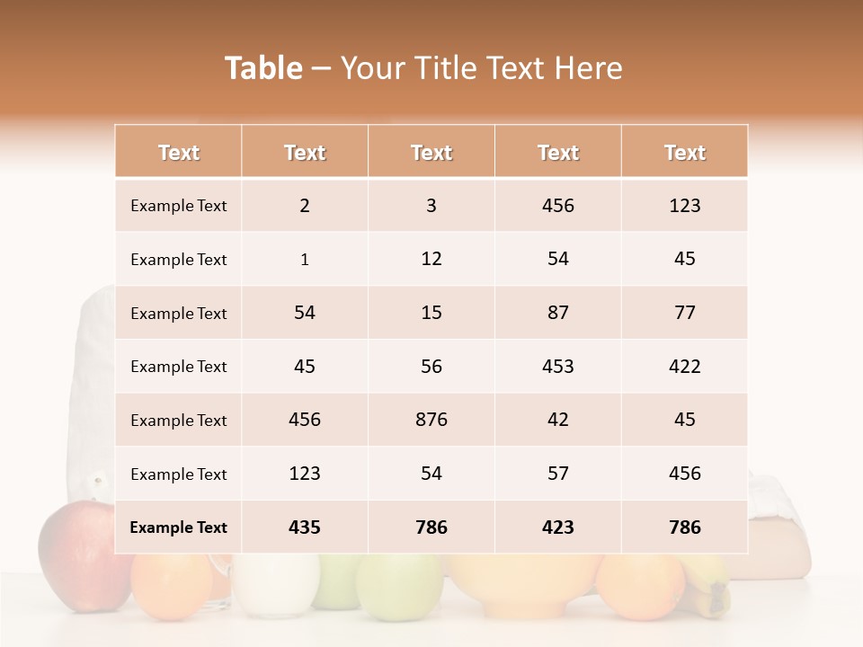 Smiling Daughter Teenager PowerPoint Template