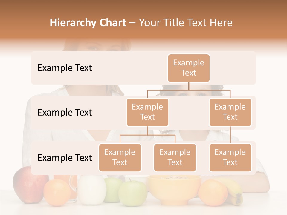 Smiling Daughter Teenager PowerPoint Template