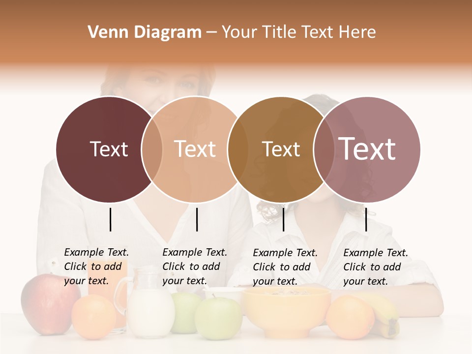 Smiling Daughter Teenager PowerPoint Template