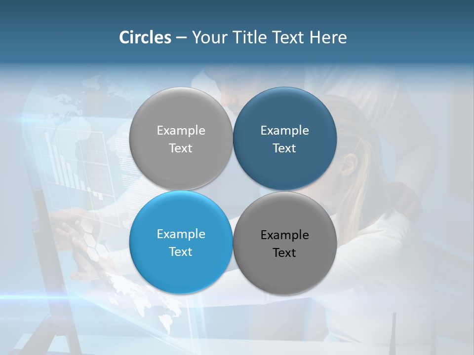 Attractive Science Virtual PowerPoint Template