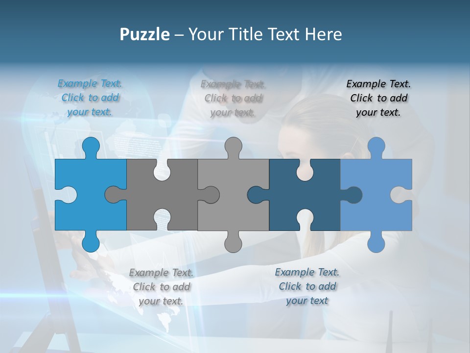 Attractive Science Virtual PowerPoint Template