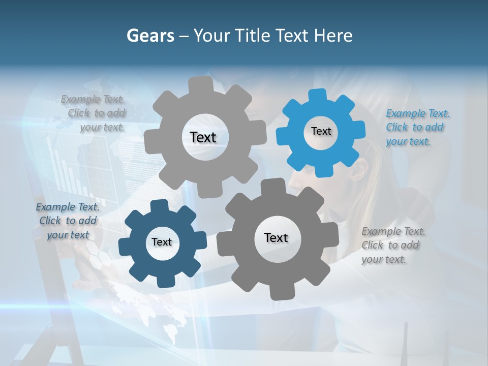 Attractive Science Virtual PowerPoint Template