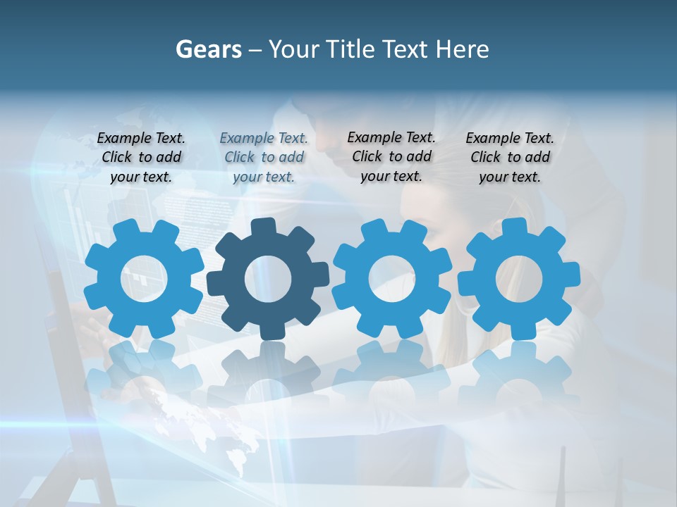 Attractive Science Virtual PowerPoint Template