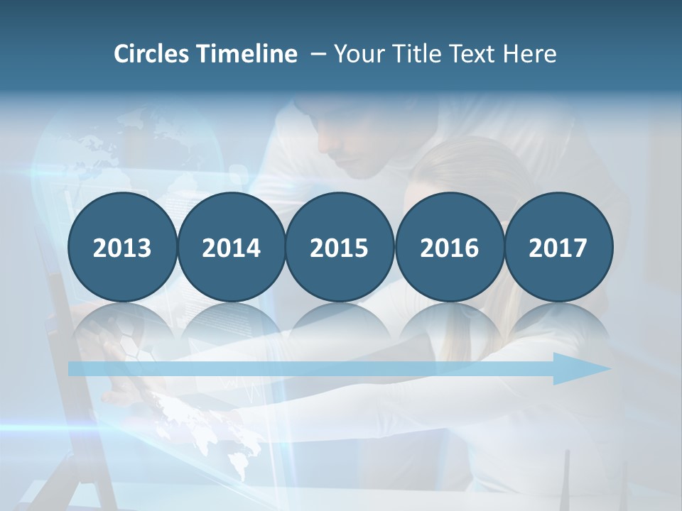 Attractive Science Virtual PowerPoint Template