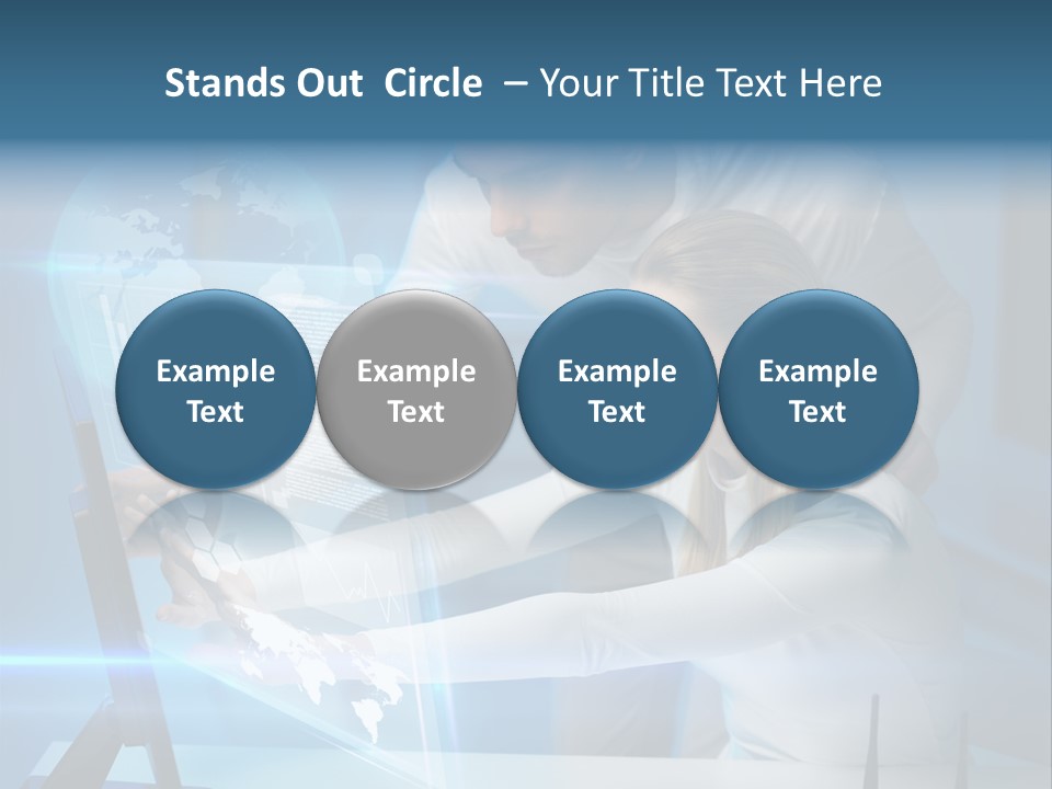 Attractive Science Virtual PowerPoint Template
