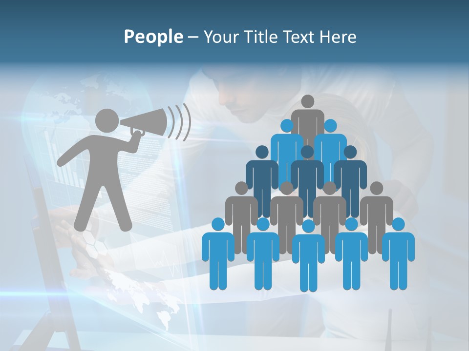 Attractive Science Virtual PowerPoint Template