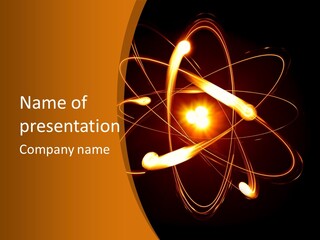 Fusion Glow Theory PowerPoint Template