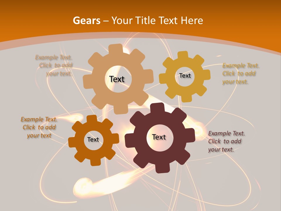 Fusion Glow Theory PowerPoint Template