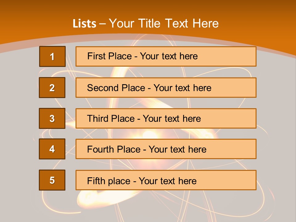 Fusion Glow Theory PowerPoint Template