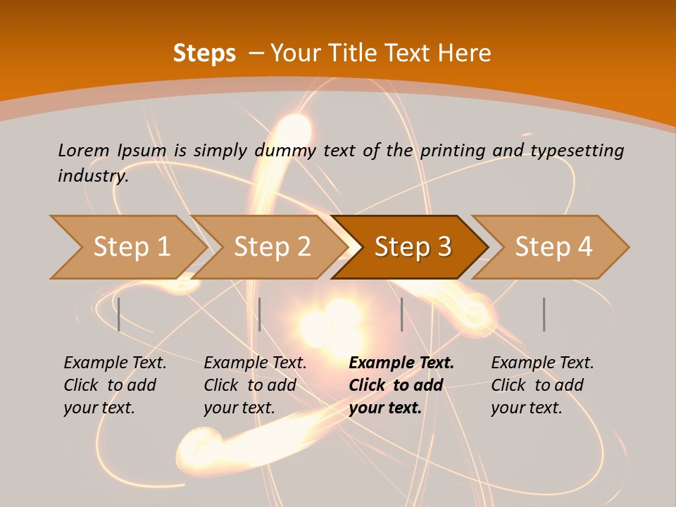 Fusion Glow Theory PowerPoint Template