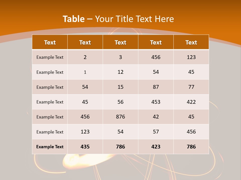 Fusion Glow Theory PowerPoint Template