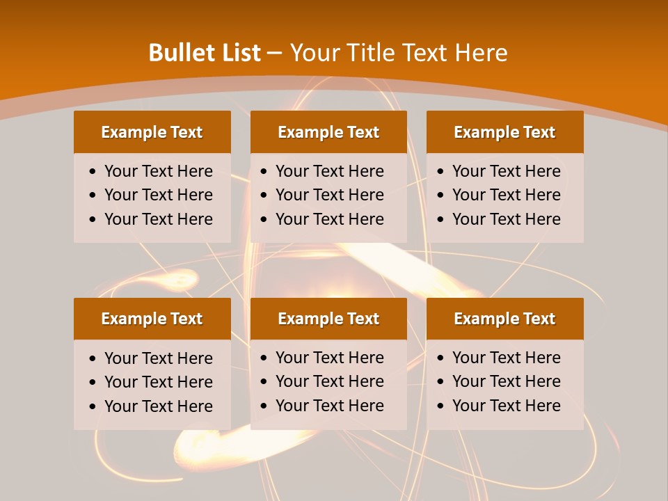 Fusion Glow Theory PowerPoint Template