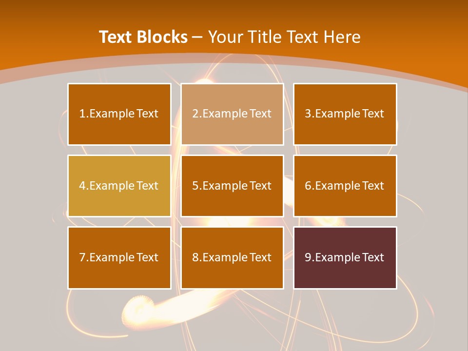 Fusion Glow Theory PowerPoint Template