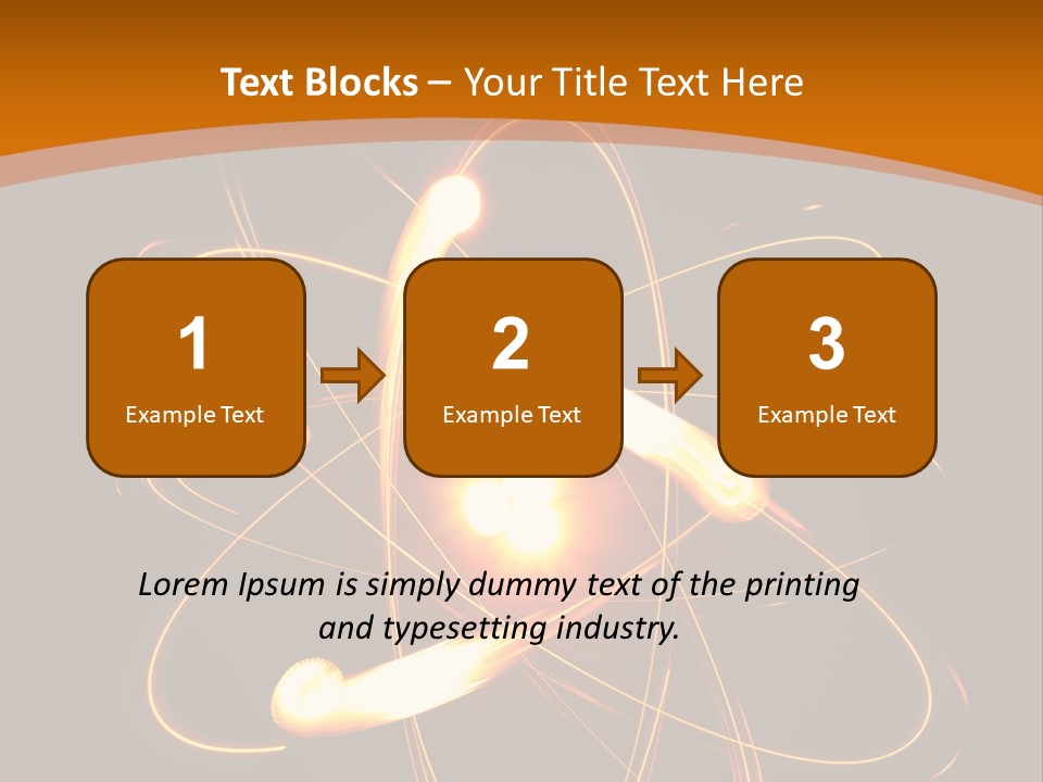 Fusion Glow Theory PowerPoint Template