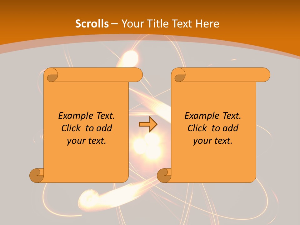 Fusion Glow Theory PowerPoint Template