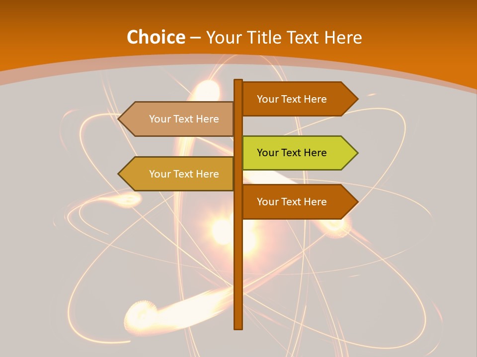 Fusion Glow Theory PowerPoint Template