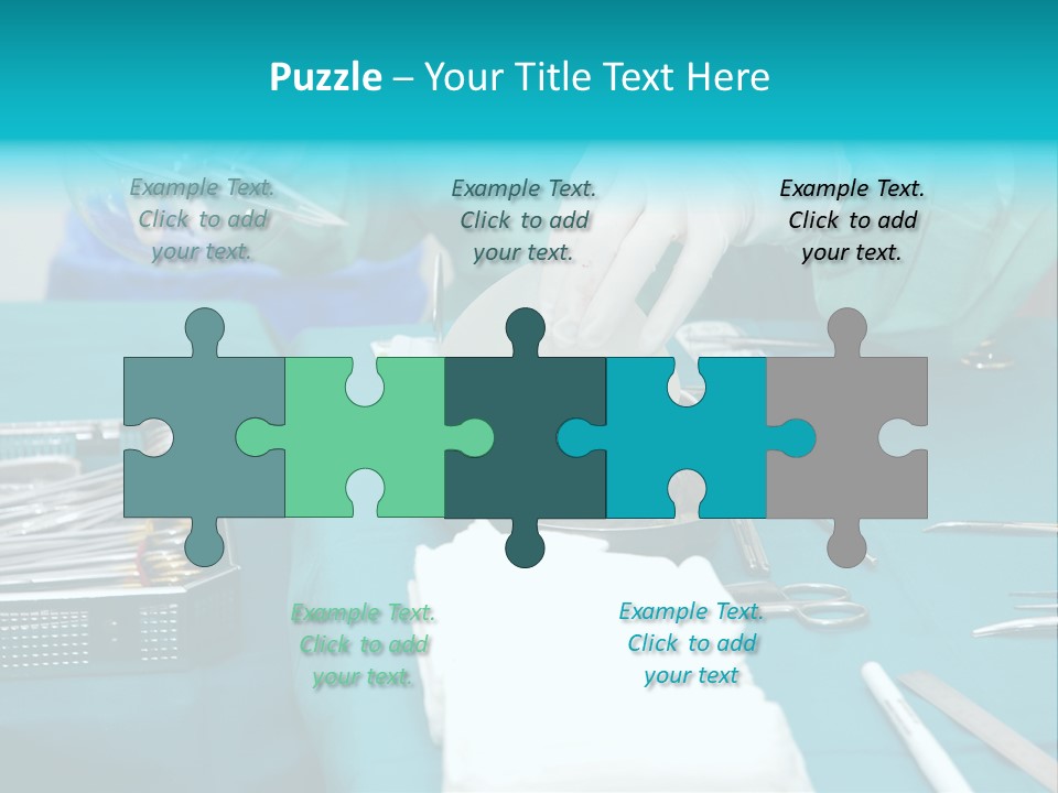 Shape Operation Health Care PowerPoint Template