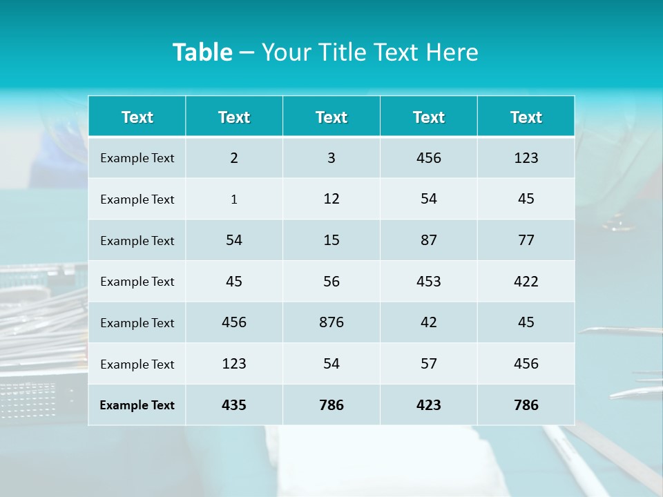 Shape Operation Health Care PowerPoint Template