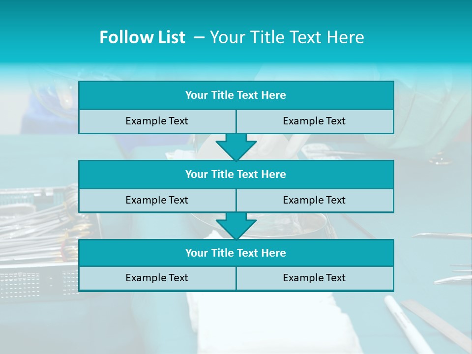 Shape Operation Health Care PowerPoint Template