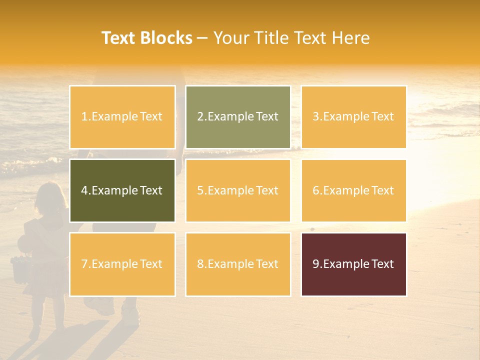 Child Parent Pretty PowerPoint Template