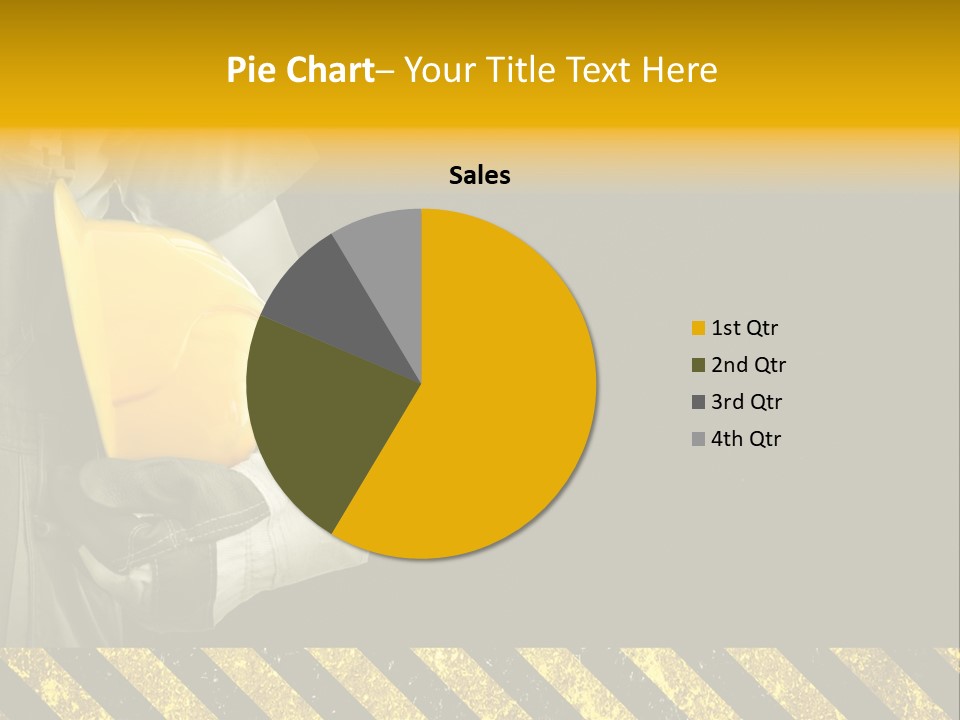 Osh Worker Texture PowerPoint Template