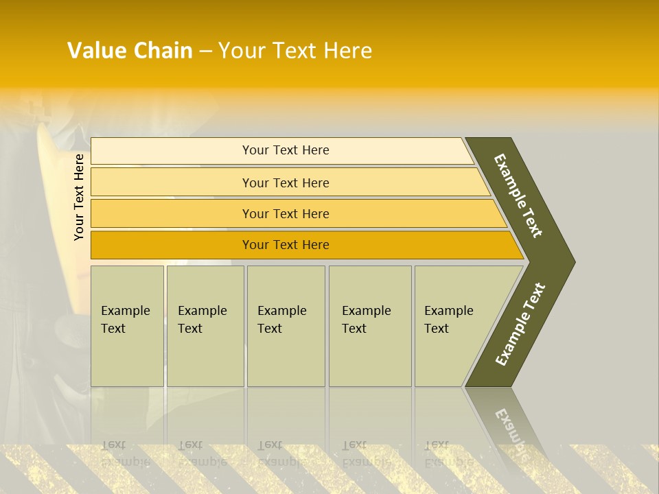 Osh Worker Texture PowerPoint Template
