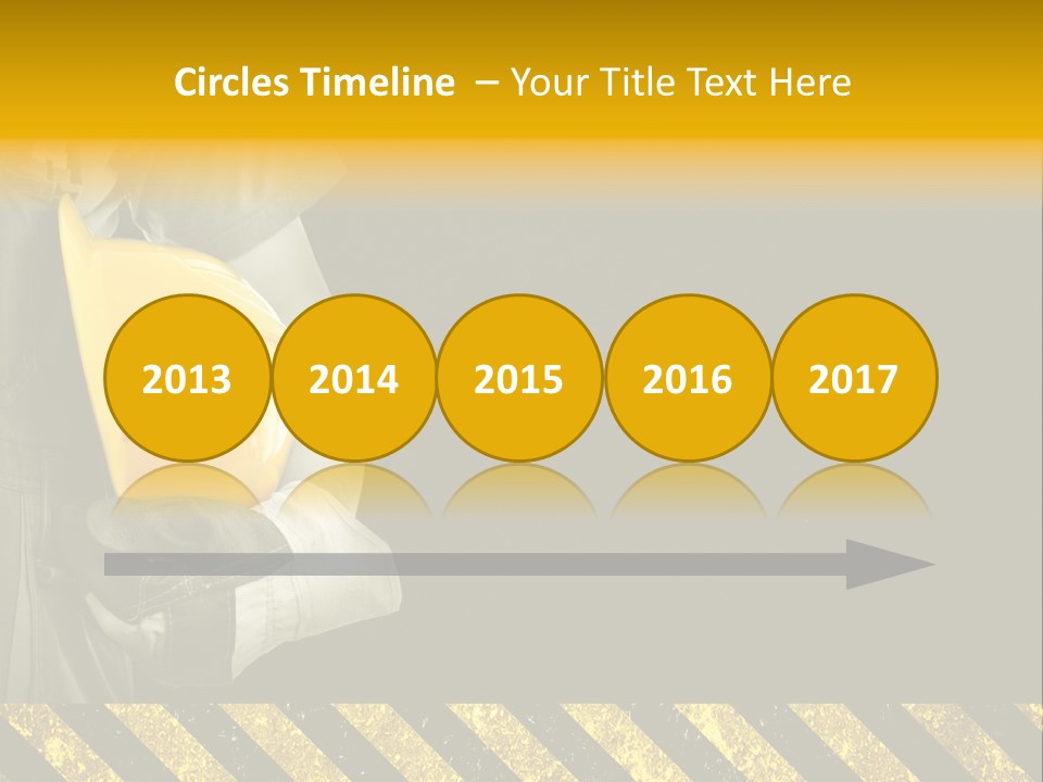 Osh Worker Texture PowerPoint Template