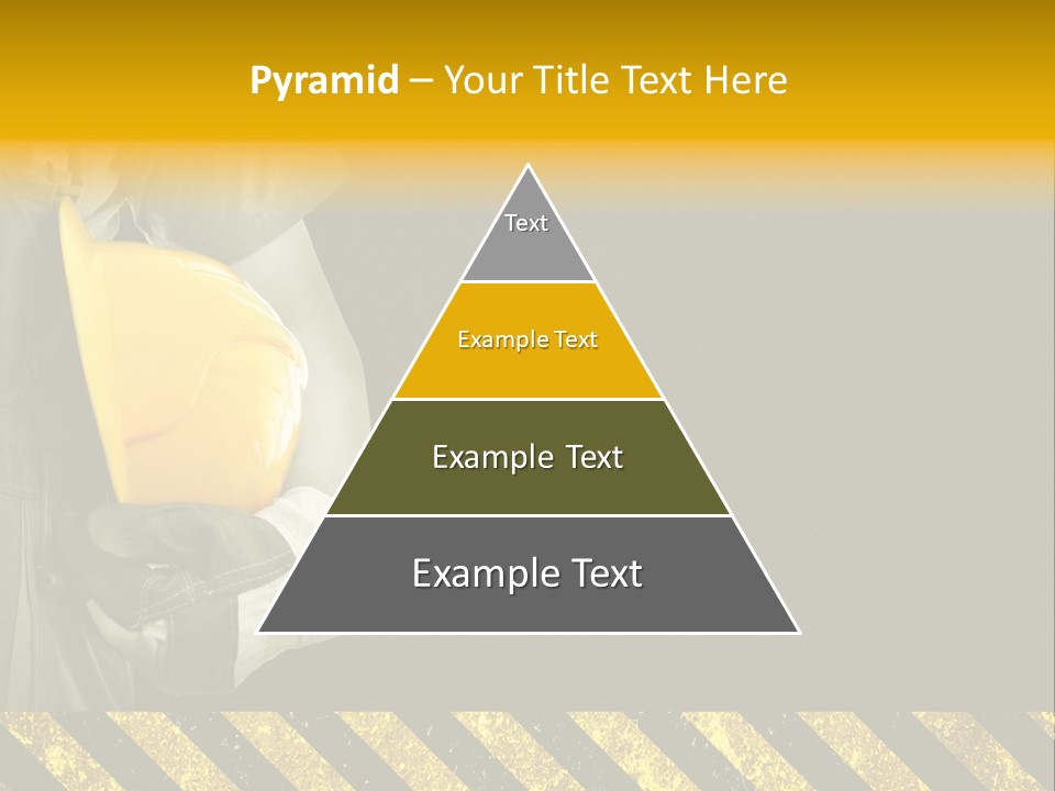 Osh Worker Texture PowerPoint Template