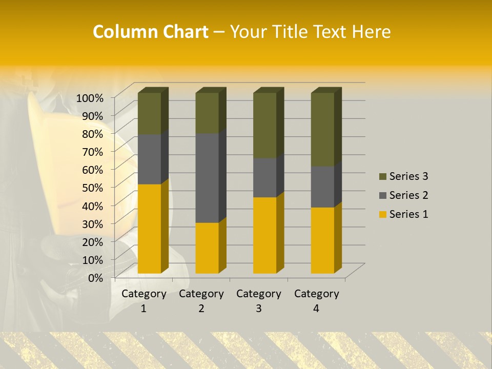 Osh Worker Texture PowerPoint Template