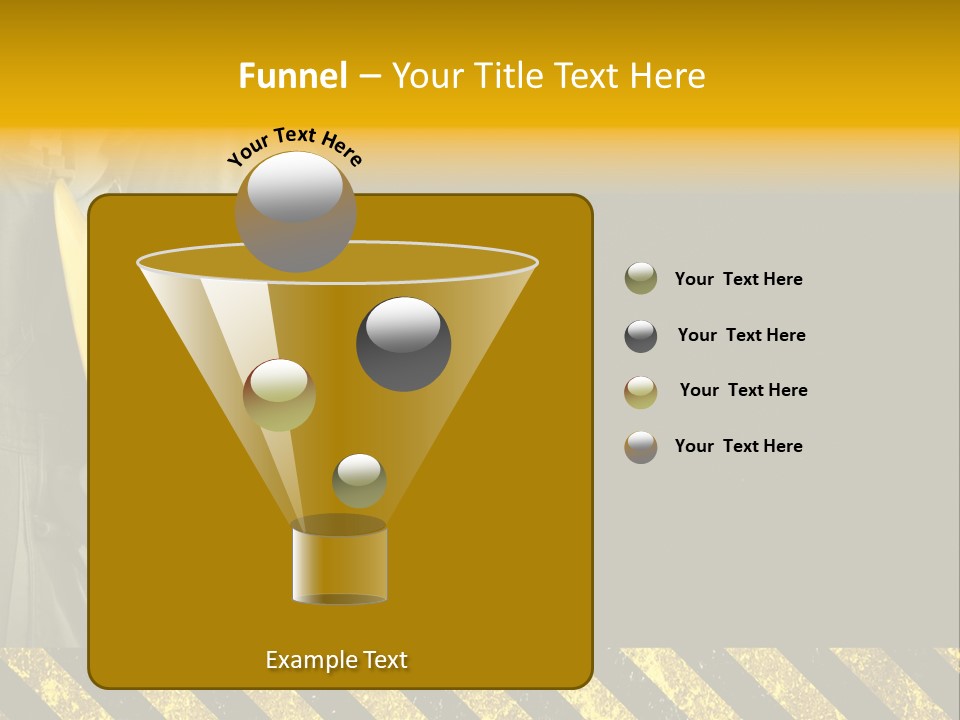 Osh Worker Texture PowerPoint Template