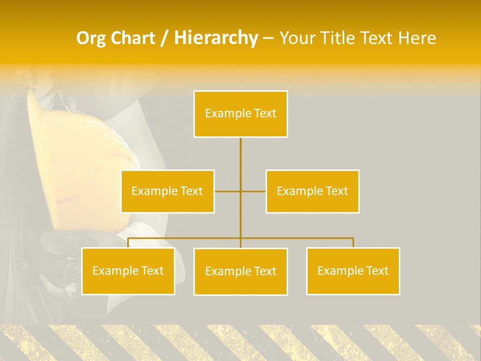 Osh Worker Texture PowerPoint Template