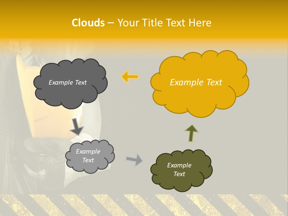 Osh Worker Texture PowerPoint Template
