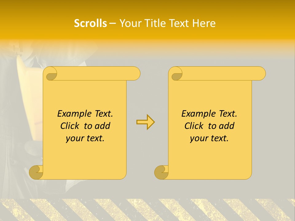Osh Worker Texture PowerPoint Template