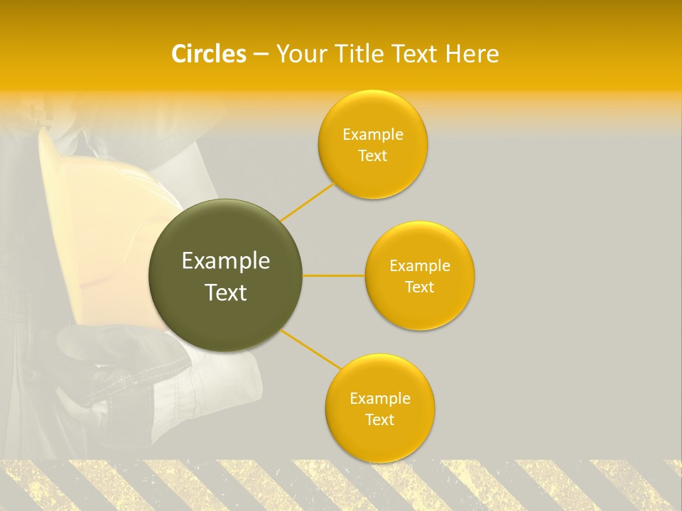 Osh Worker Texture PowerPoint Template
