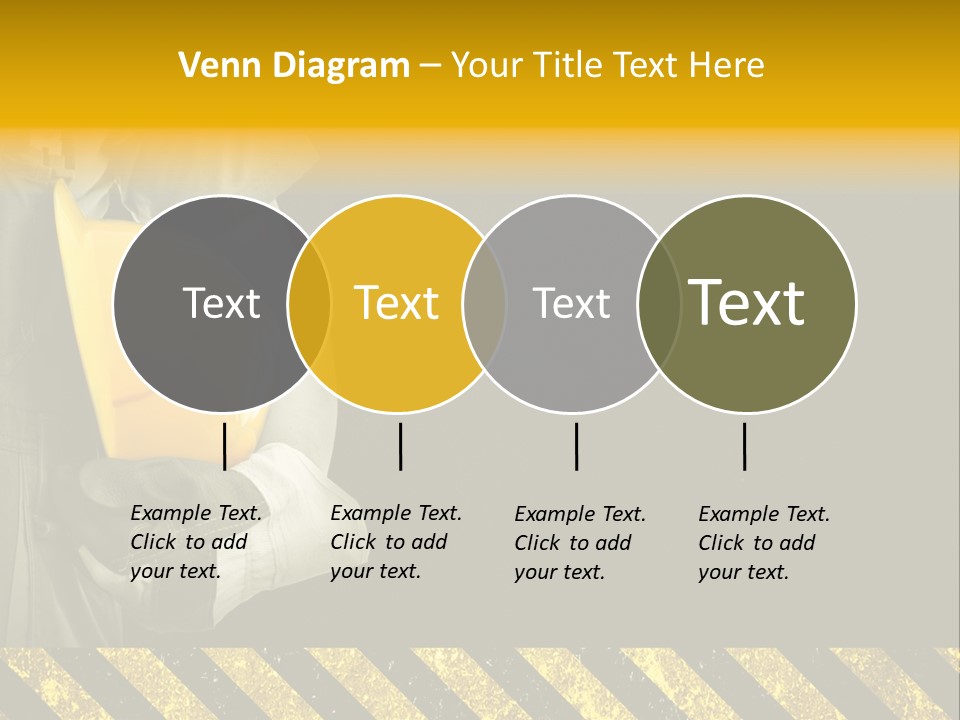Osh Worker Texture PowerPoint Template