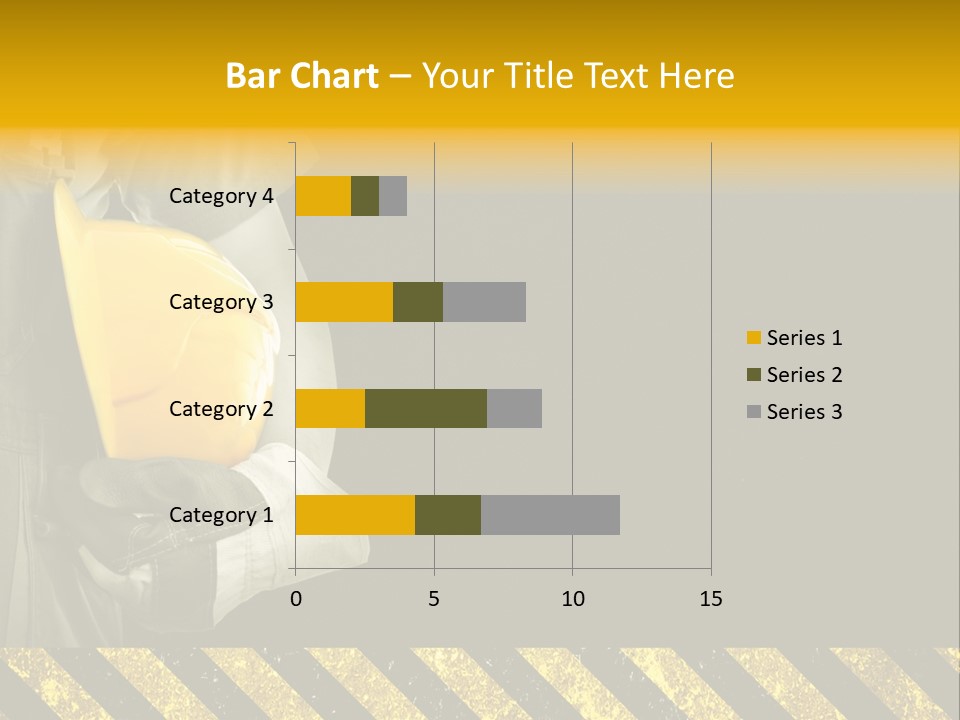 Osh Worker Texture PowerPoint Template