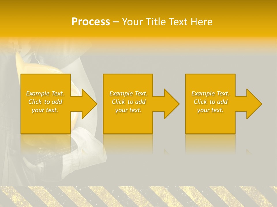 Osh Worker Texture PowerPoint Template