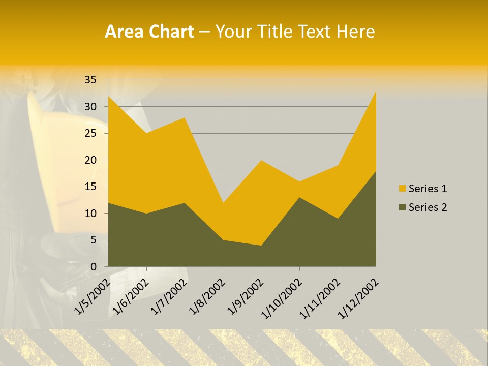 Osh Worker Texture PowerPoint Template