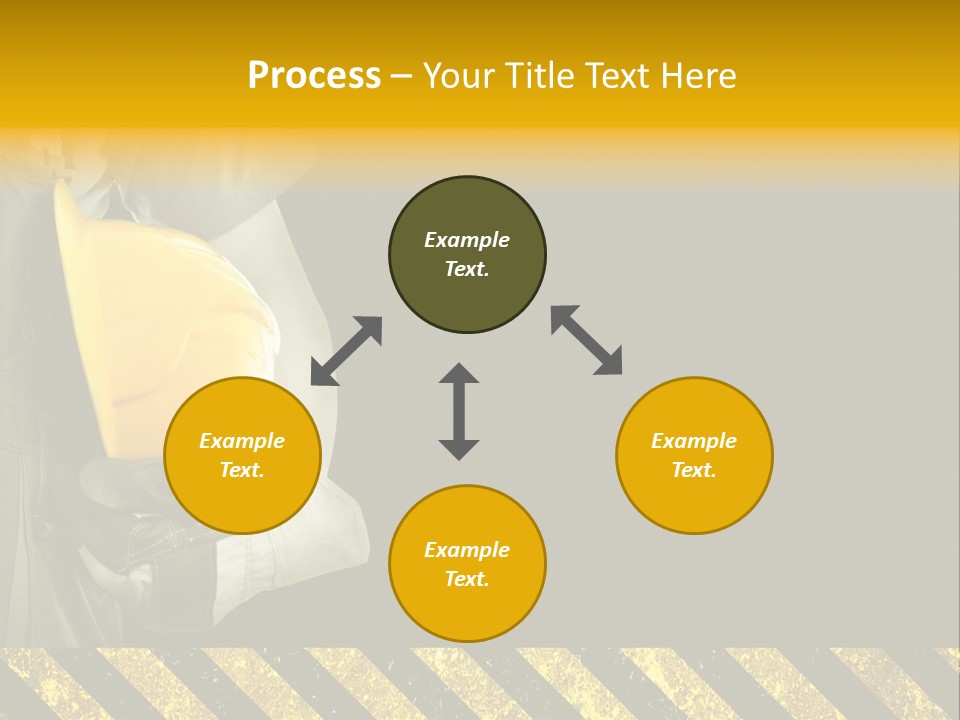 Osh Worker Texture PowerPoint Template