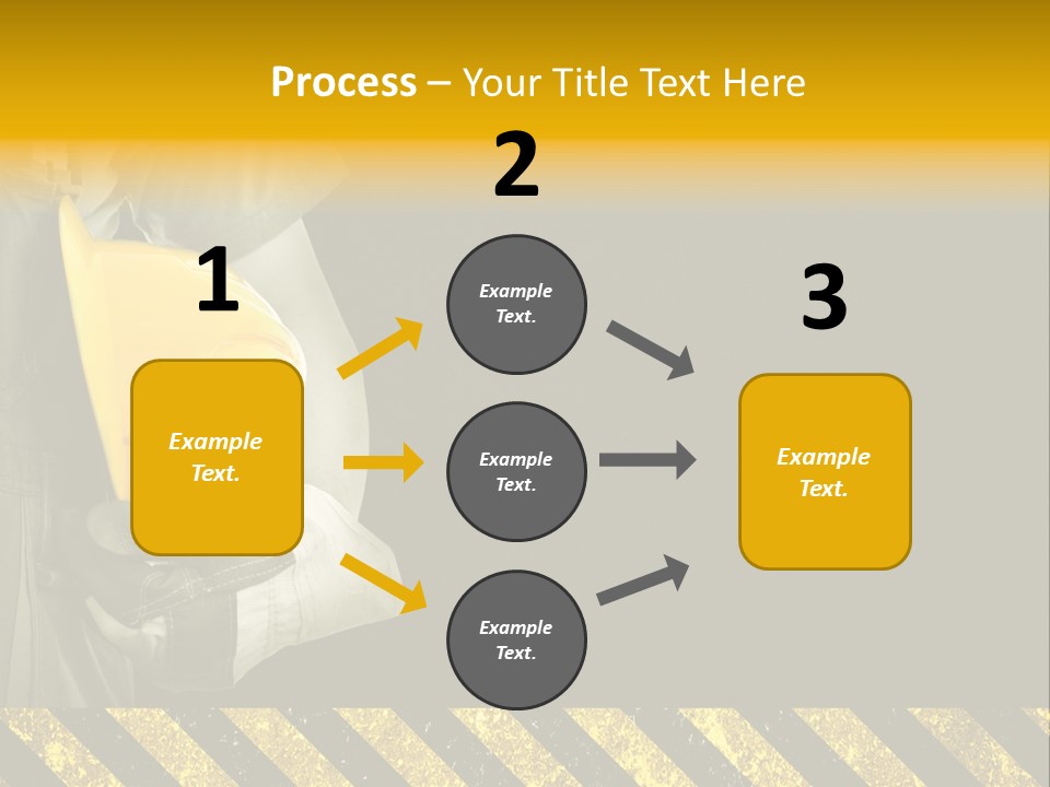 Osh Worker Texture PowerPoint Template