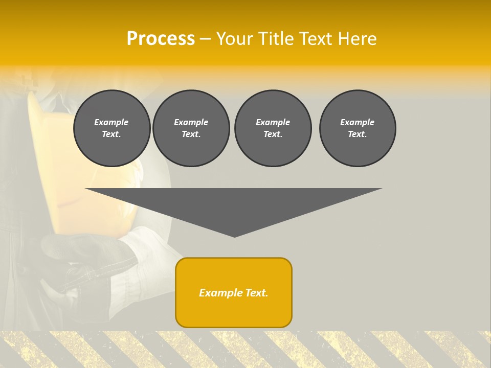Osh Worker Texture PowerPoint Template