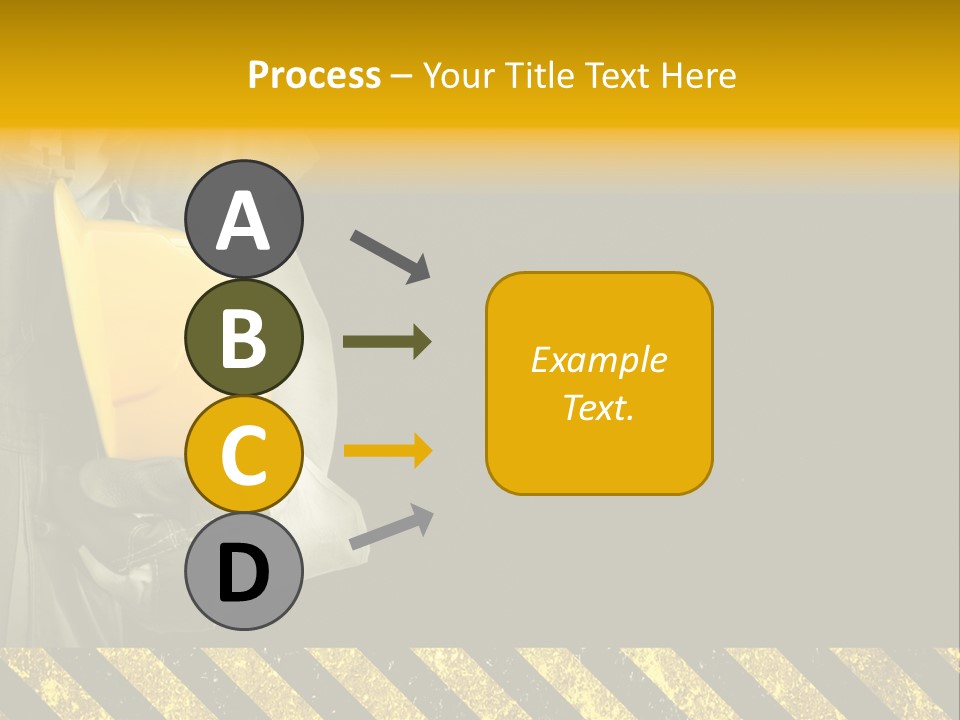 Osh Worker Texture PowerPoint Template