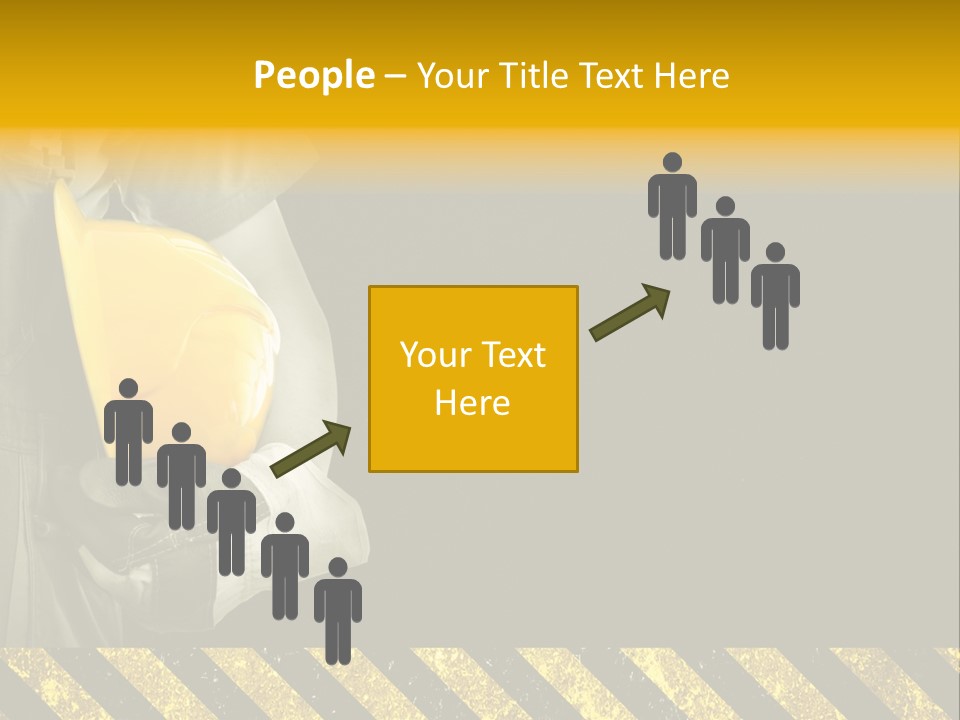 Osh Worker Texture PowerPoint Template