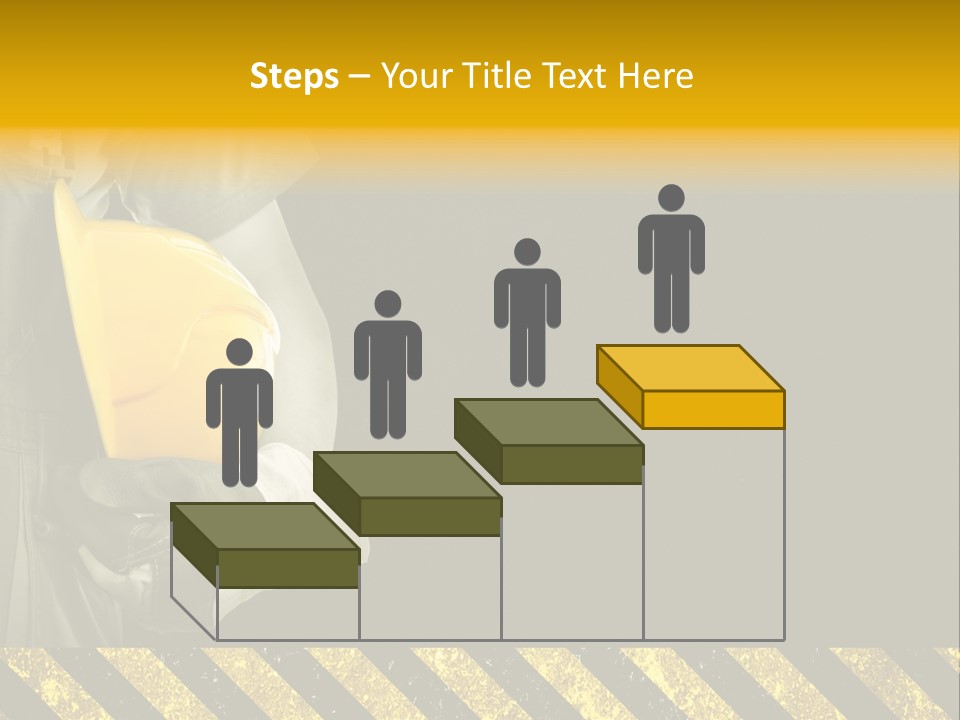 Osh Worker Texture PowerPoint Template