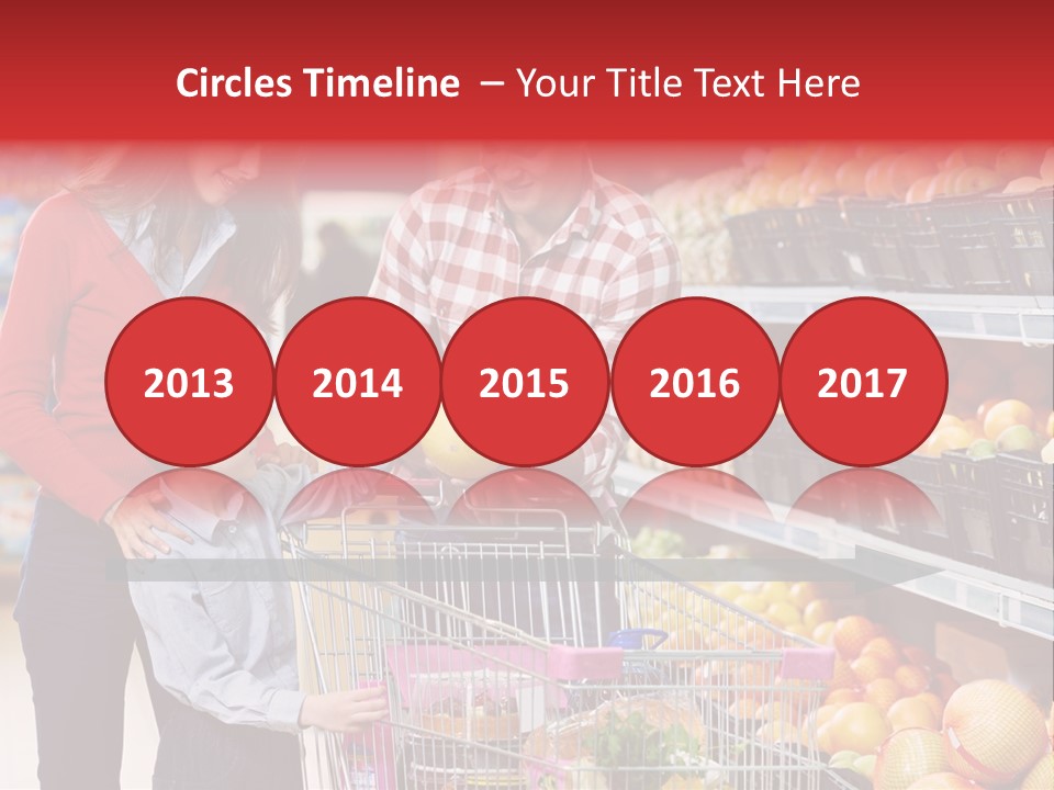 Woman People Marketplace PowerPoint Template