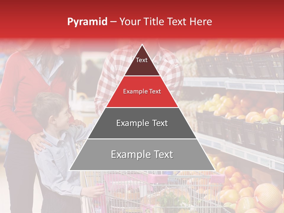 Woman People Marketplace PowerPoint Template