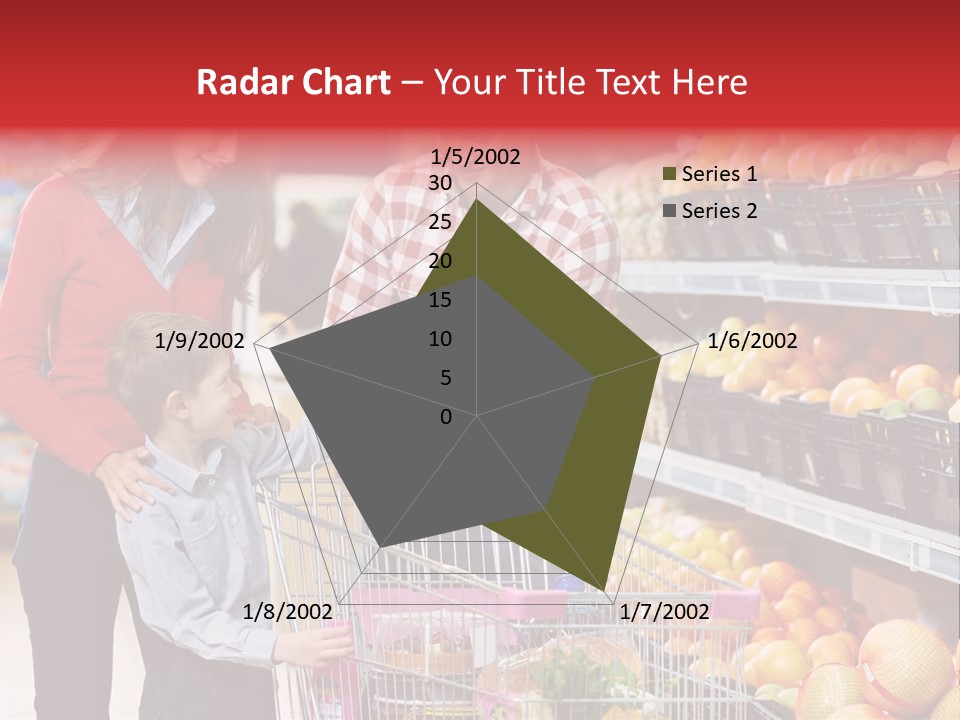 Woman People Marketplace PowerPoint Template