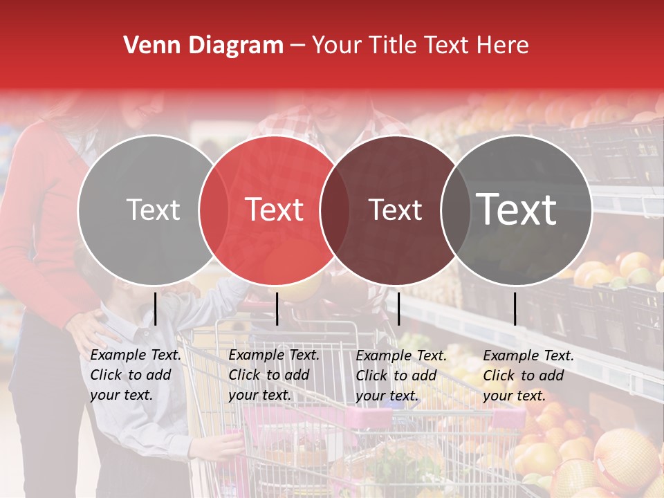 Woman People Marketplace PowerPoint Template